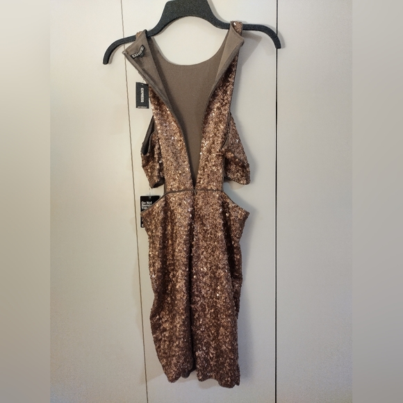 Express Shimmery Sequin Dress NWT - Picture 9 of 10